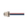 Connecteur femelle M12, 12 pol., codage A IP67, 1.5A, non-blindé